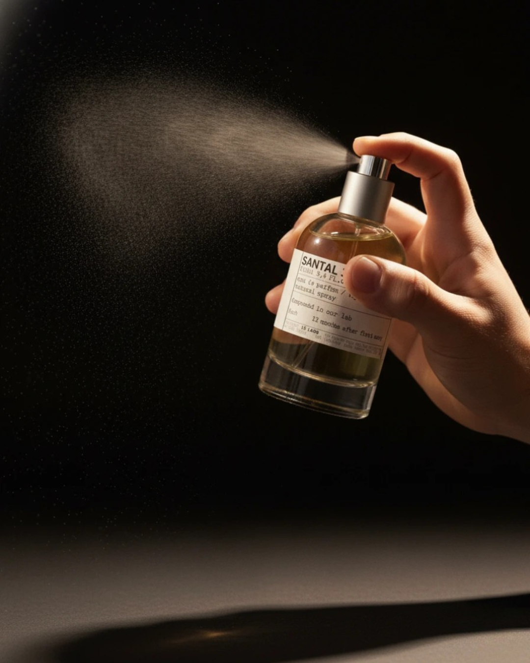 Luxivio Le Labo Santal 33 unisex perfume in 100ml bottle, sealed in box, featuring elegant glass bottle and minimalist label.