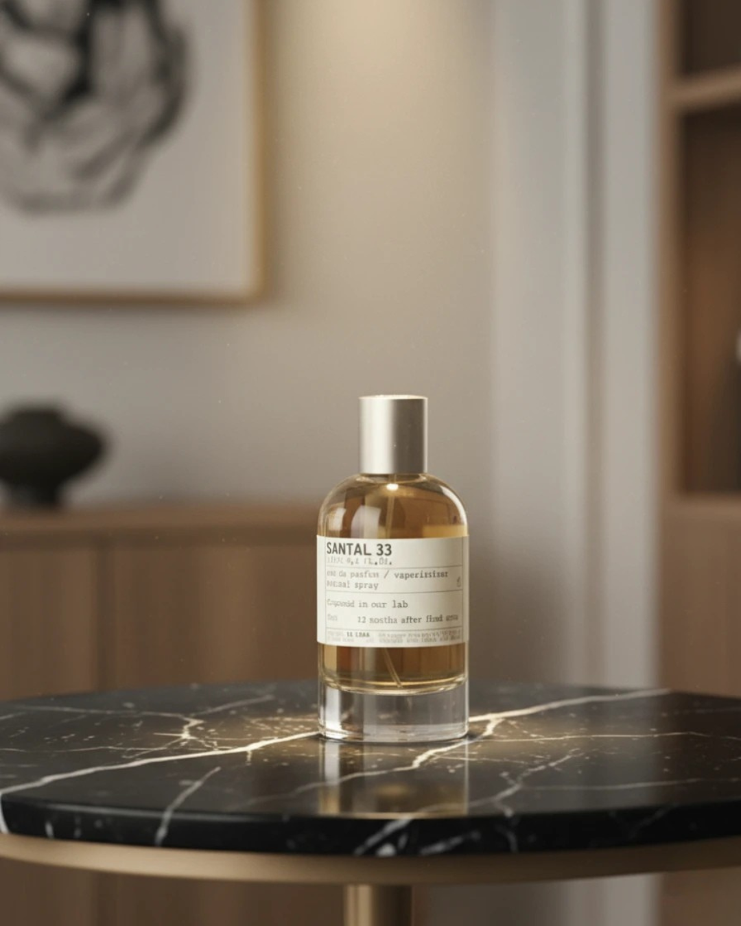 Luxivio Le Labo Santal 33 unisex Eau De Parfum 100ml sealed in box with sleek packaging and minimalist design.