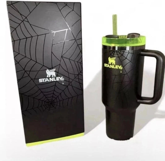 Stanley Halloween Web Glow H2.0 FlowState Tumbler 40 oz – Limited Edition