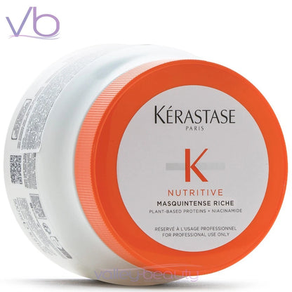 KERASTASE Nutritive Masquintense Riche | Mask For Medium to Thick Dry Hair, NEW